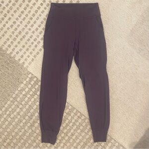 Lululemon align high rise jogger, dark purple, size 6